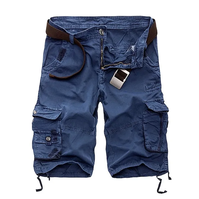 Adventure Seeker's Urban Cargo Shorts - Camo Breathable Outdoor Style