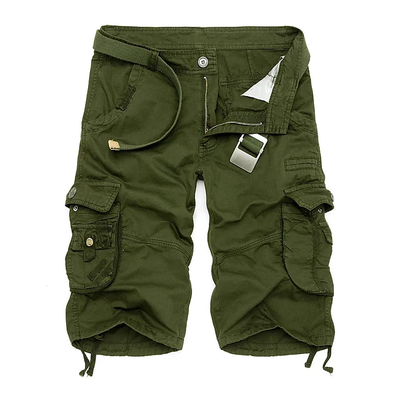 Adventure Seeker's Urban Cargo Shorts - Camo Breathable Outdoor Style