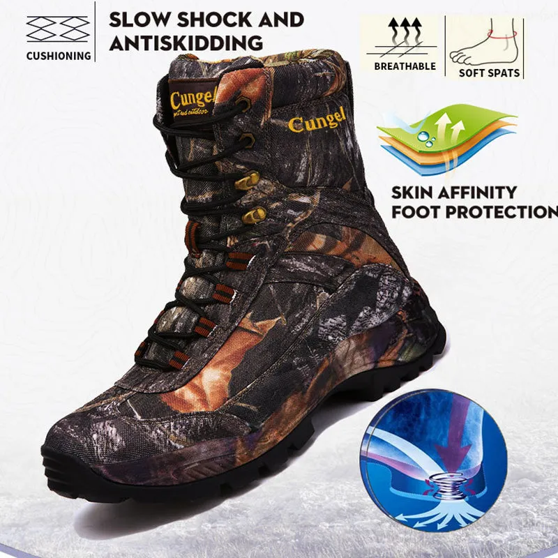 Aule Camo Outdoor Boots