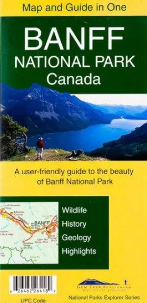 Banff National Park Map (1st Edition) (2000)