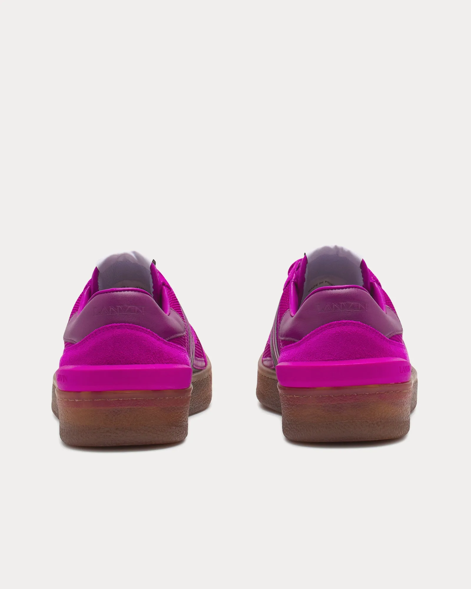Clay Mesh Fuchsia / Blue Low Top Sneakers