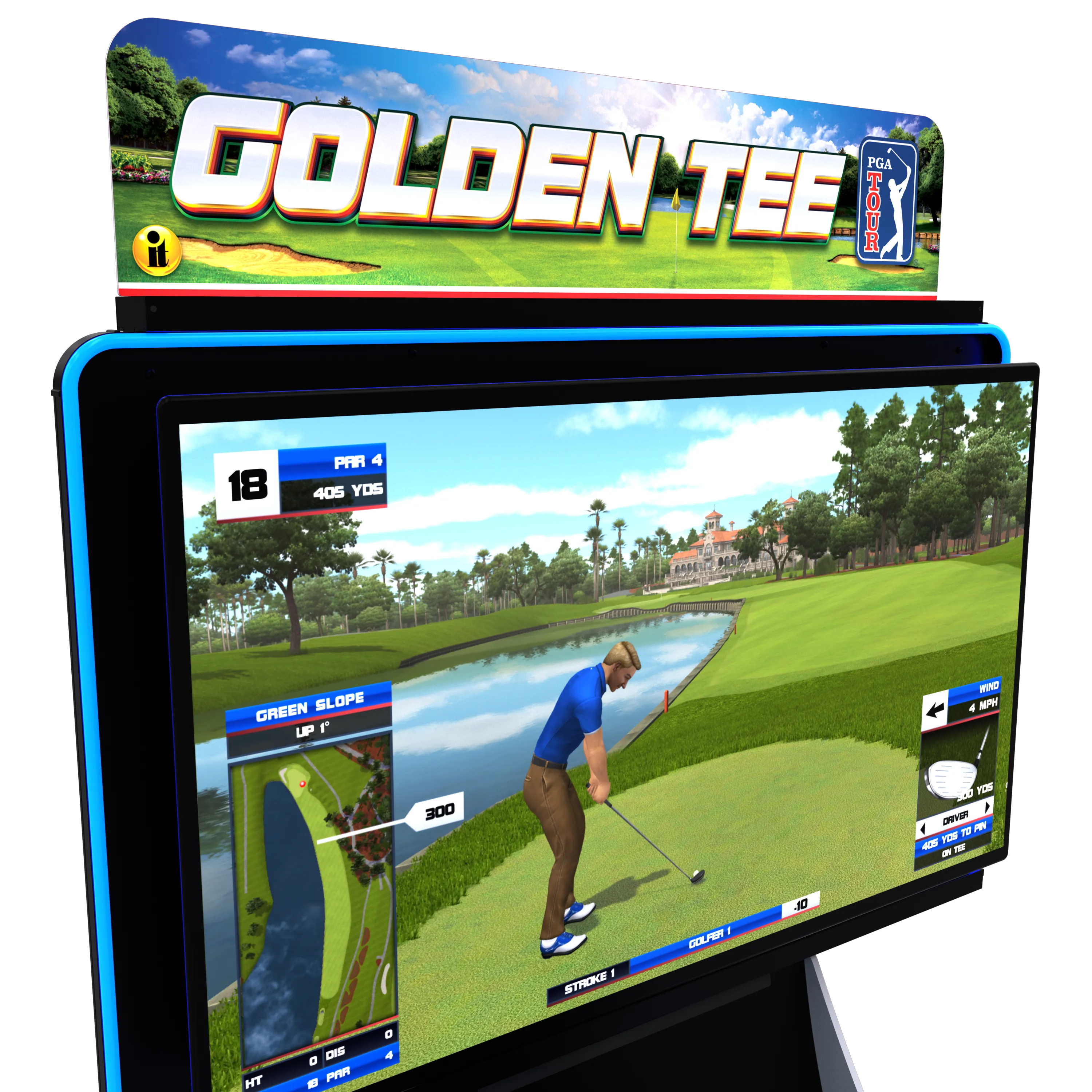 Incredible Technologies Golden Tee PGA TOUR Clubhouse Home Edition (2025)
