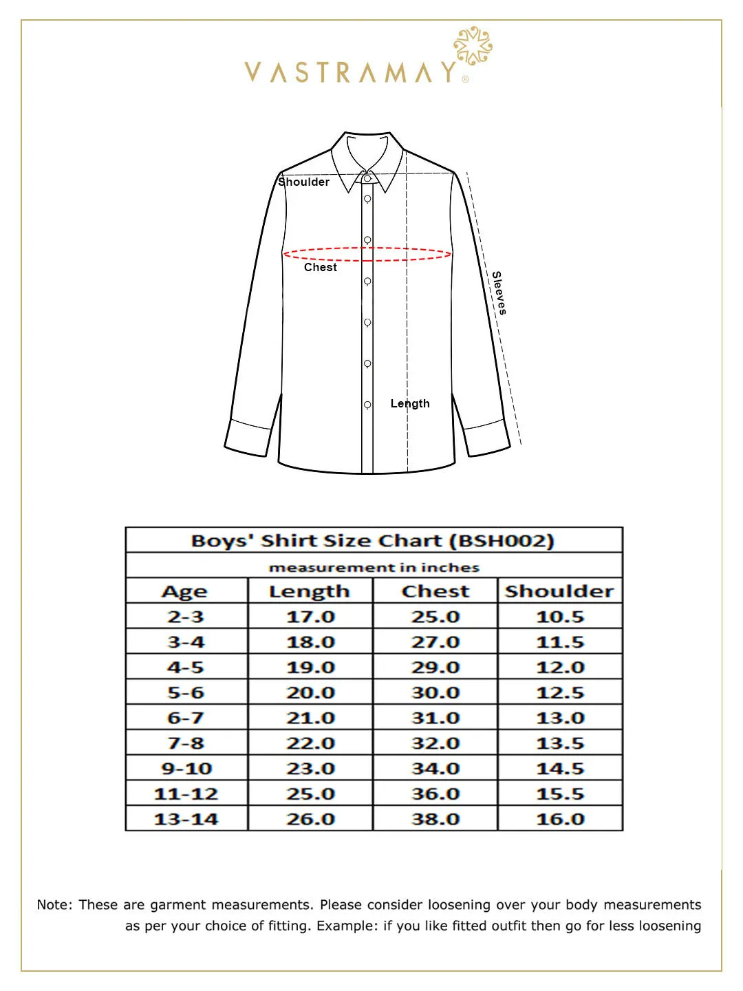 Jashvi Boys' Black Ethnic Shirt