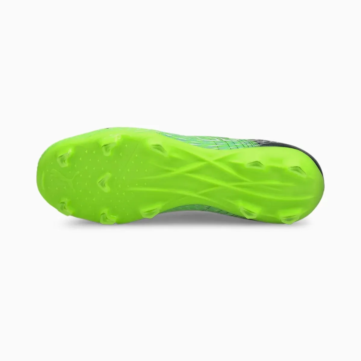 Puma JR Ultra 3.3 Laceless FG-AG - Green Glare-Aqua