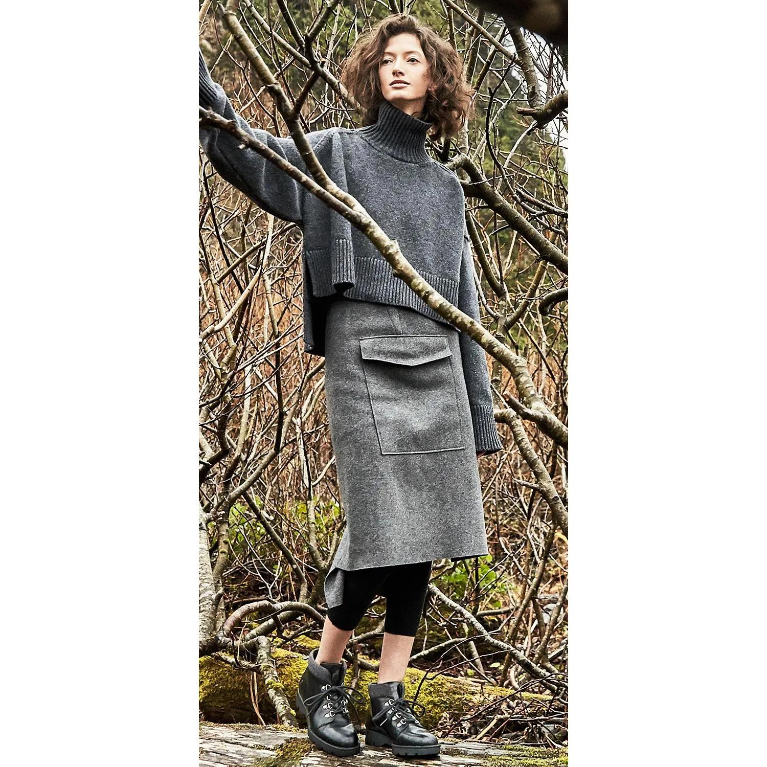 Women's Born Sopris Brown/Green Leather/Wool